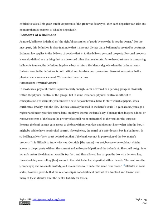 Business Law and the Legal Environment - Page 722